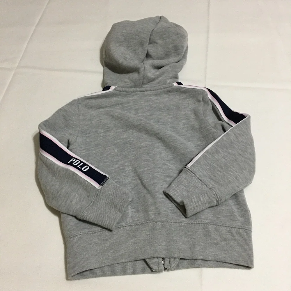 Polo Ralph Lauren Tracksuit Kids Zip Hoodie Size 2T Joggers Size 3T Gray Set